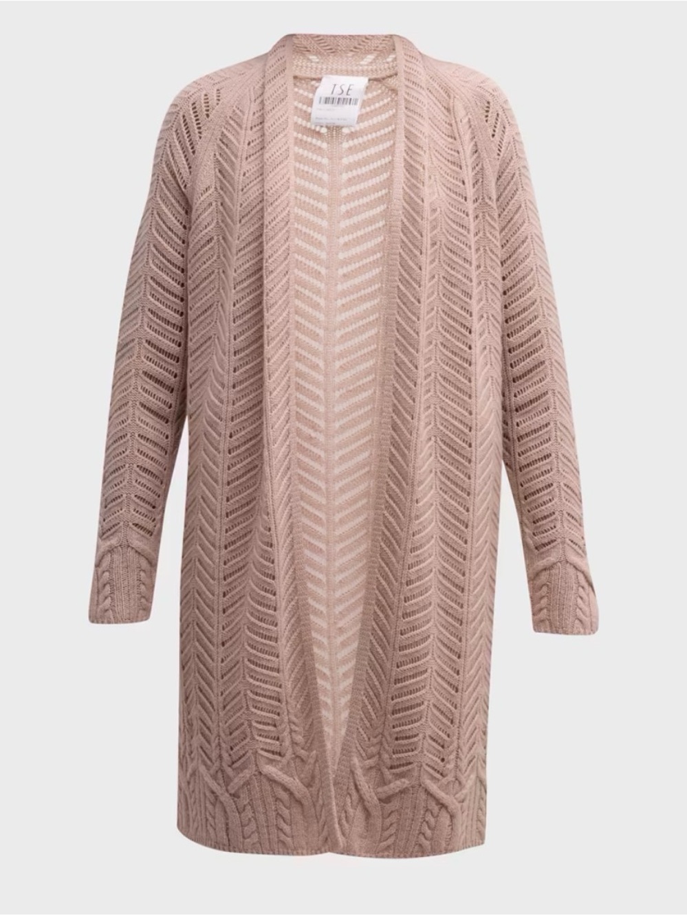 TSE 100% cashmere cardigan in Blush pink - great quality!